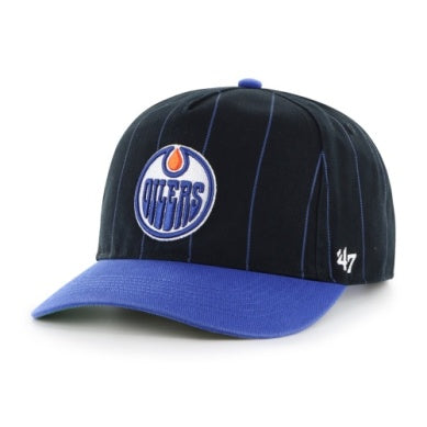 NHL Hat '47 Hitch Pinstripe 40th Anniversary Oilers
