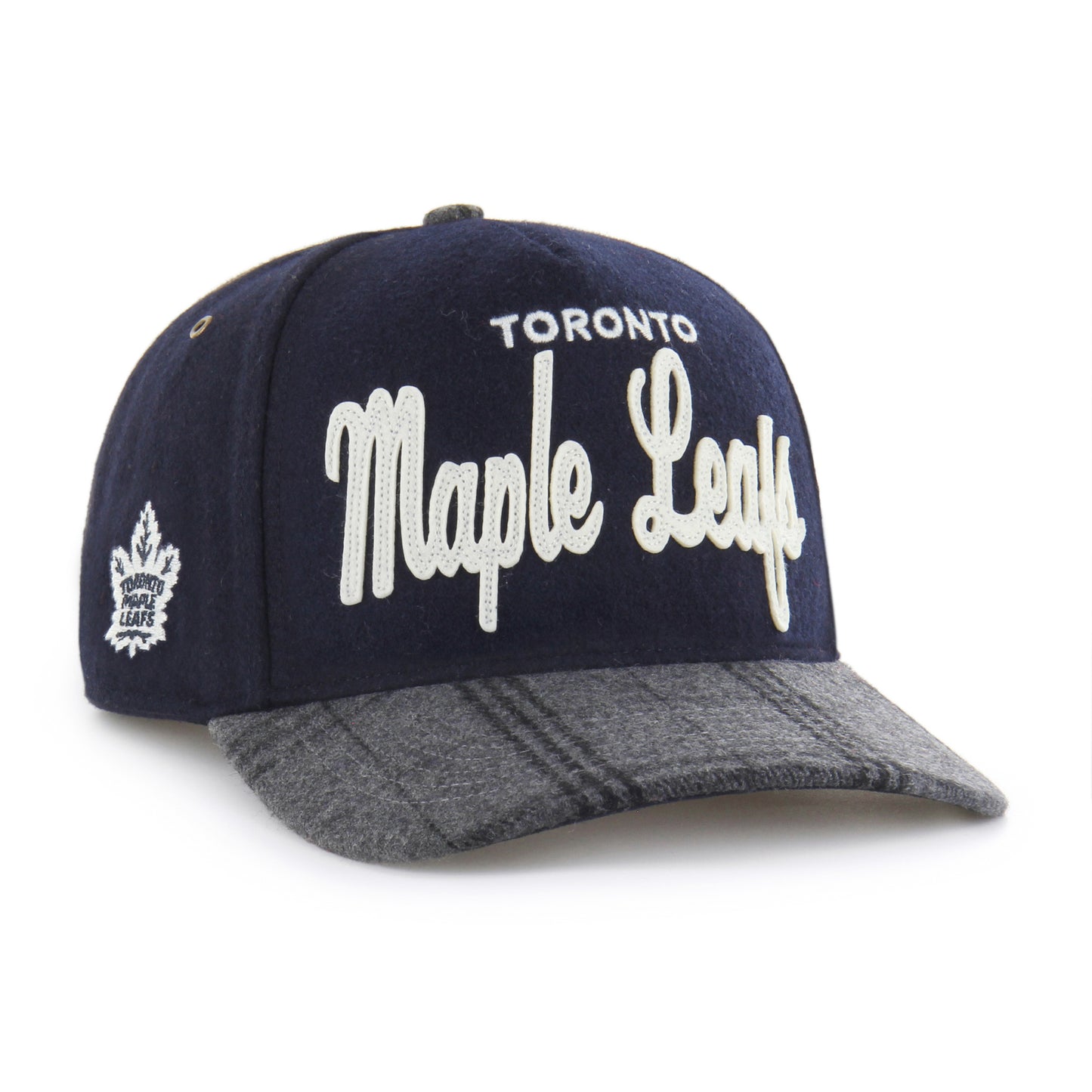 NHL Hat '47 Hitch RF Windowpane Plaid Maple Leafs