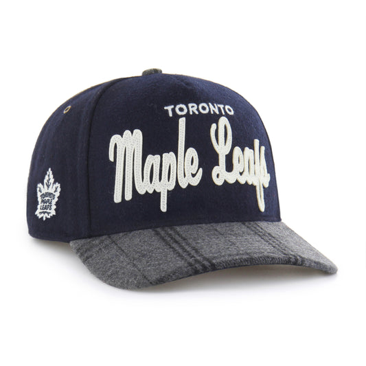NHL Hat '47 Hitch RF Windowpane Plaid Maple Leafs