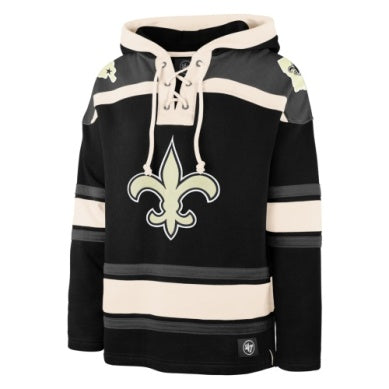 NFL Hoodie '47 Lace Hood Saints
