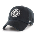 NHL Hat Clean Up Black & White Jets