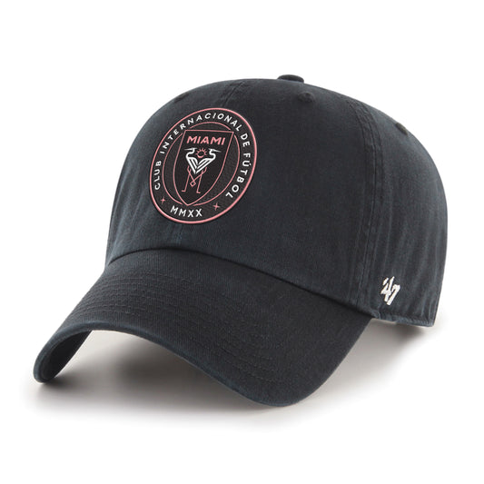 MLS Hat Clean Up Black Inter Miami CF
