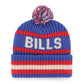NFL Knit Hat '47 Bering Cuff Bills