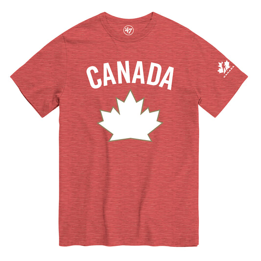 Hockey Canada T-Shirt Fan Team Canada (Heather Red)