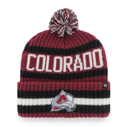 NHL Knit Hat Bering Cuff Avalanche