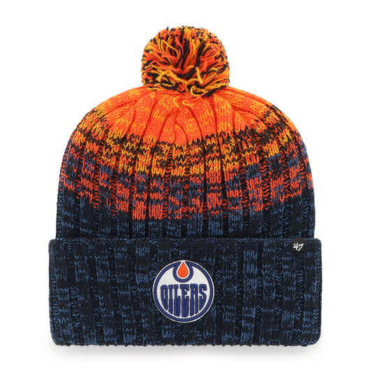 NHL Knit Hat '47 Cascade Cuff Oilers