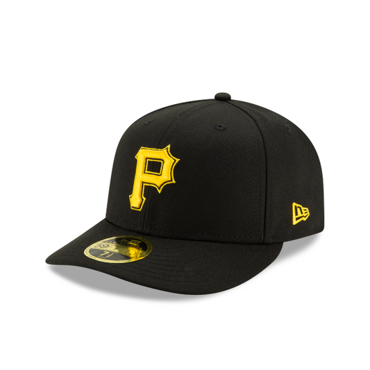 MLB Hat LP5950 AC Perf Alt2 Pirates (Black and Yellow)