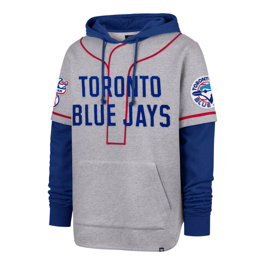 MLB Hoodie Game Felt Fifties '47 Shortstop Blue Jays