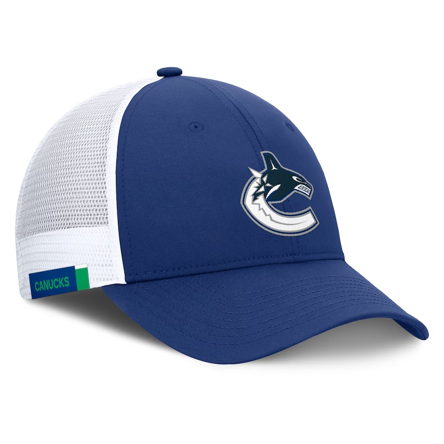 NHL Hat Authentic Pro Structured Adjustable Rink Canucks