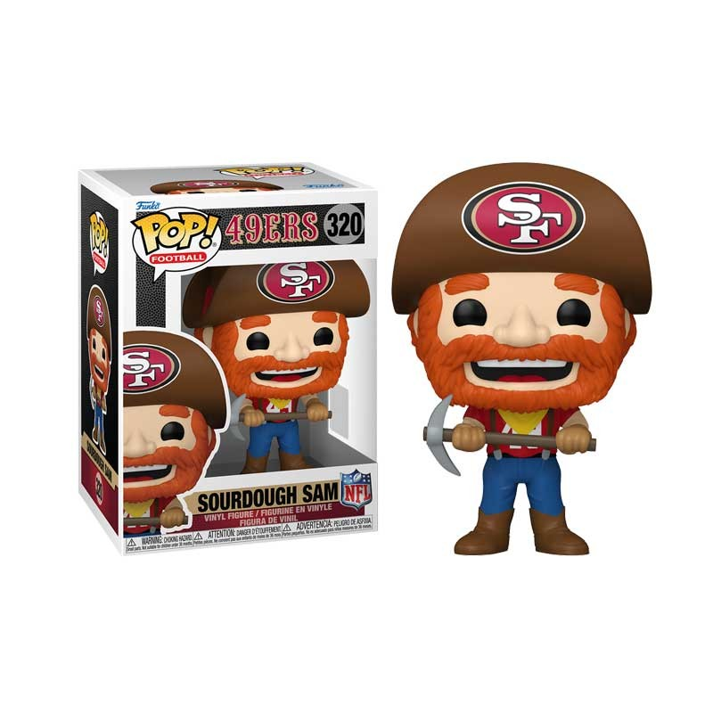 NFL Mascot Pop! Figure 49ers Sourdough Sam #320