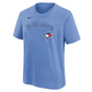 MLB Player T-Shirt Name And Number Alt Powder Blue George Springer Blue Jays
