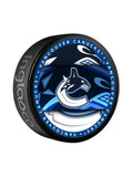 NHL Puck Souvenir Collector Medallion Canucks