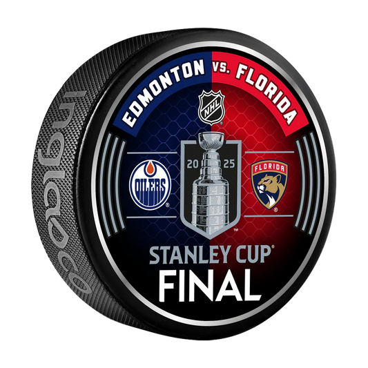 NHL Collector Puck Stanley Cup Final 2025 Oilers vs Panthers