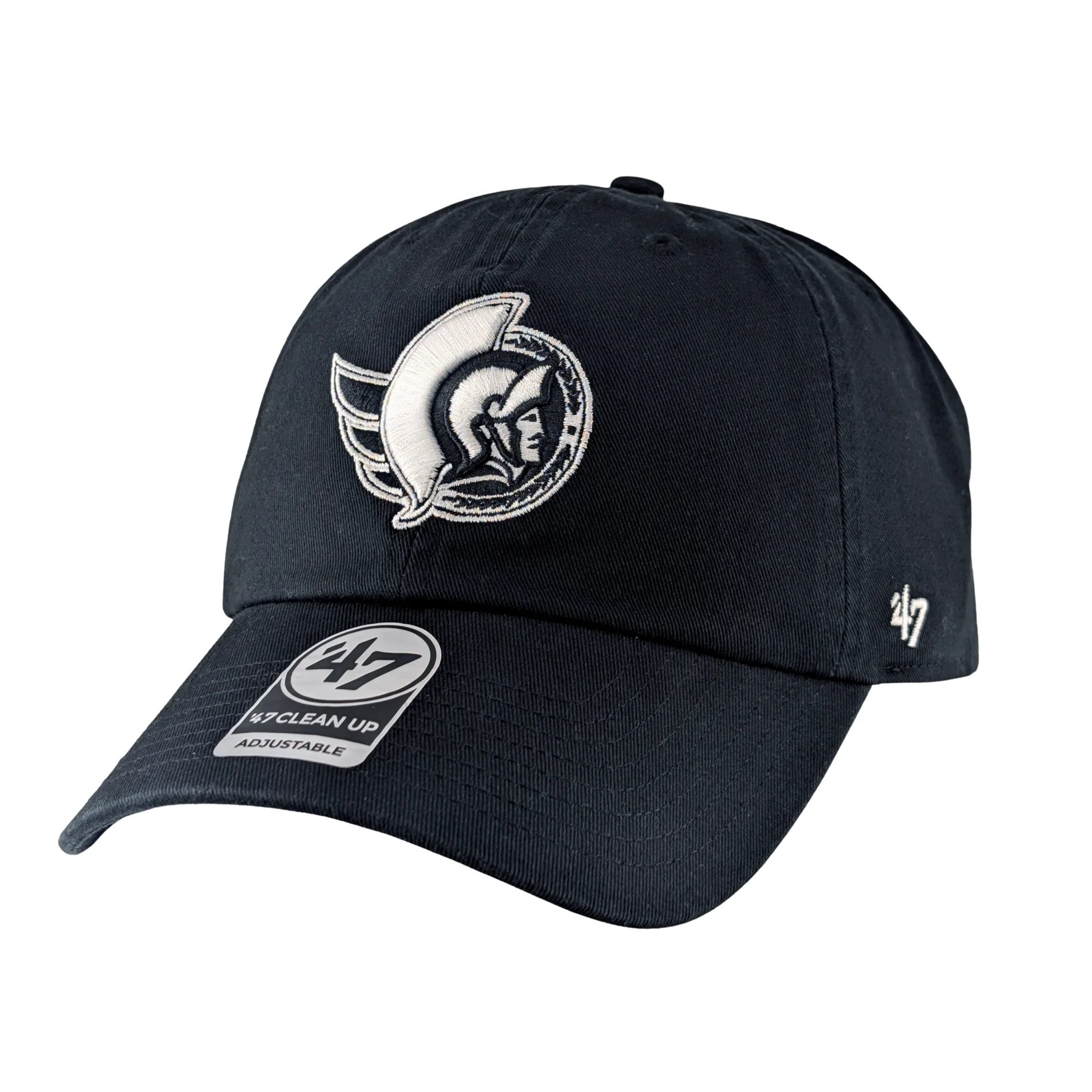 NHL Hat Clean Up Basic Black and White Senators