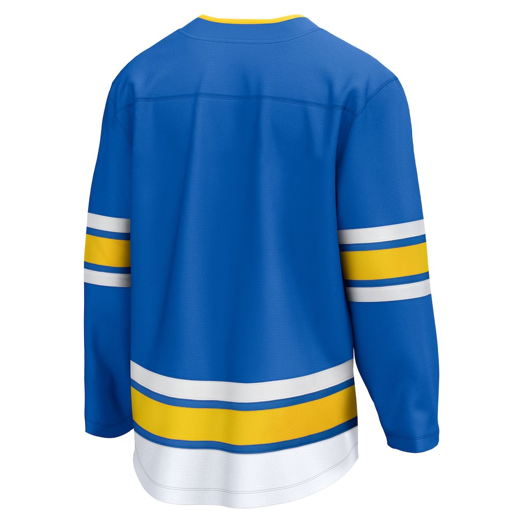 NHL Blank Replica Breakaway 2025 Jersey Home Blues