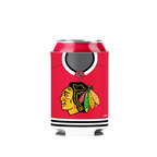 NHL Reversable Neoprene Can Cooler Blackhawks