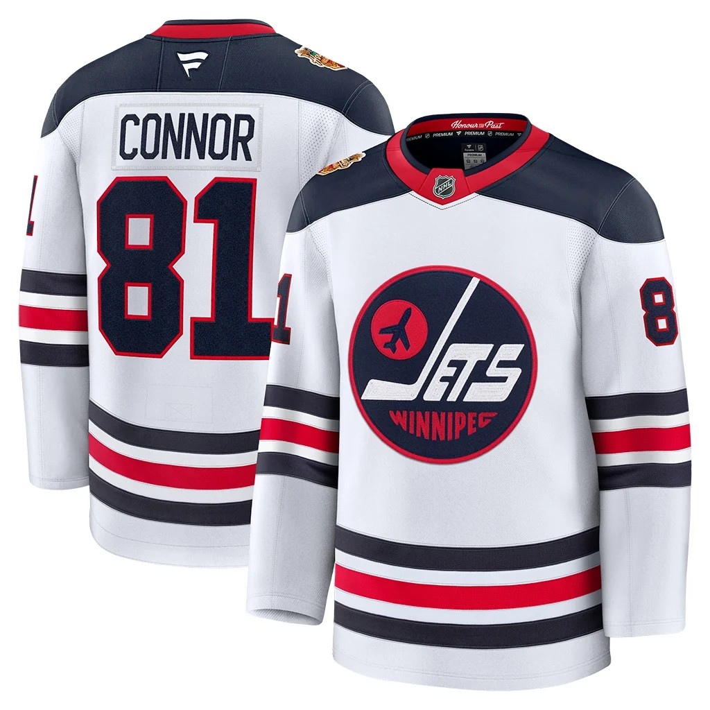 NHL Player Premium Jersey Heritage Classic 2026 Kyle Connor Jets