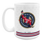 NHL Ceramic Mug 15oz. NHL All-Time Leading Goal Scorer Alexander Ovechkin Capitals