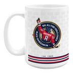 NHL Ceramic Mug 15oz. NHL All-Time Leading Goal Scorer Alexander Ovechkin Capitals