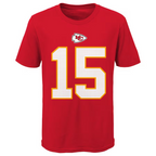 NFL Toddler Player T-Shirt Name And Number Patrick Mahomes Chiefs
