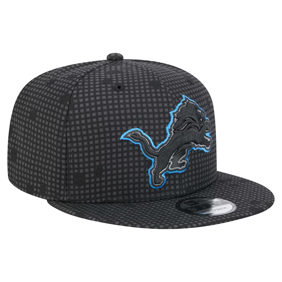 NFL Hat 950 Snapback Midnight Ink Pop Outline Lions