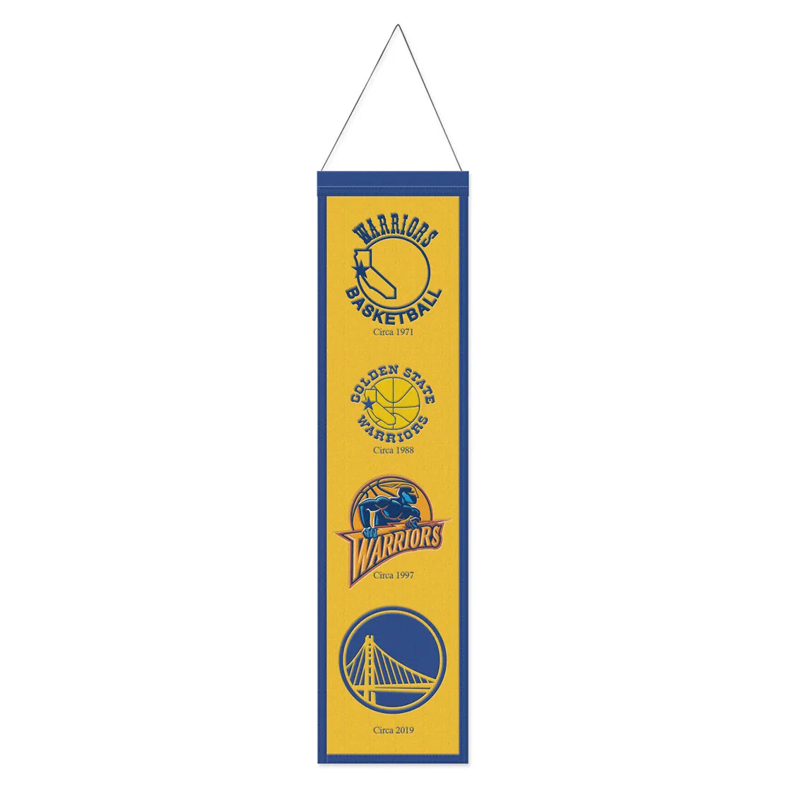 NBA Heritage Banner Warriors