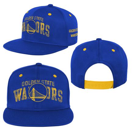 NBA Youth Hat Snapback Collegiate Arch Warriors