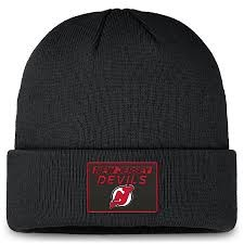 NHL Knit Hat Authentic Pro Prime Cuffed Beanie 2024 Devils