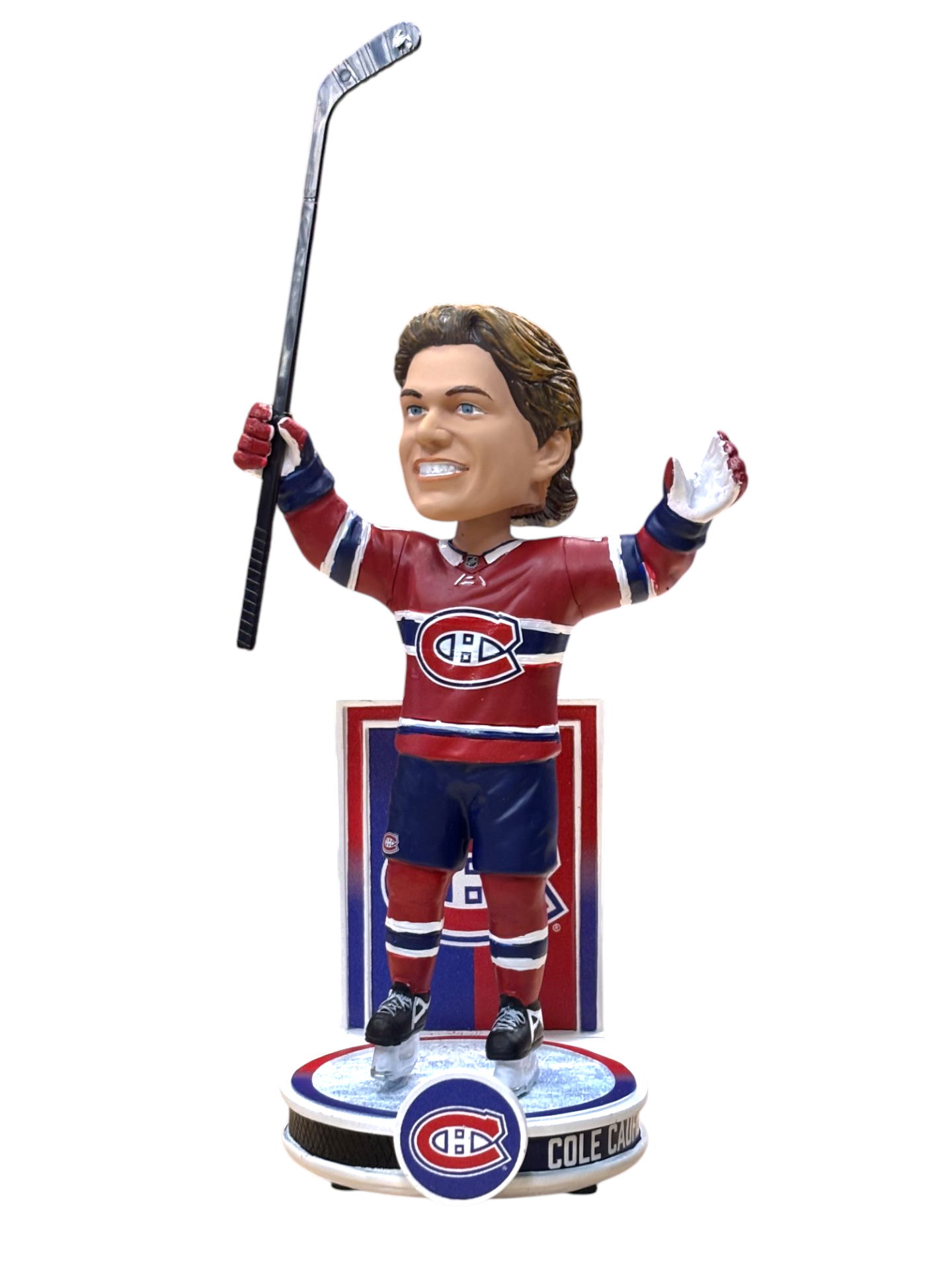 NHL Player Rink Bobble Head Cole Caufield Canadiens