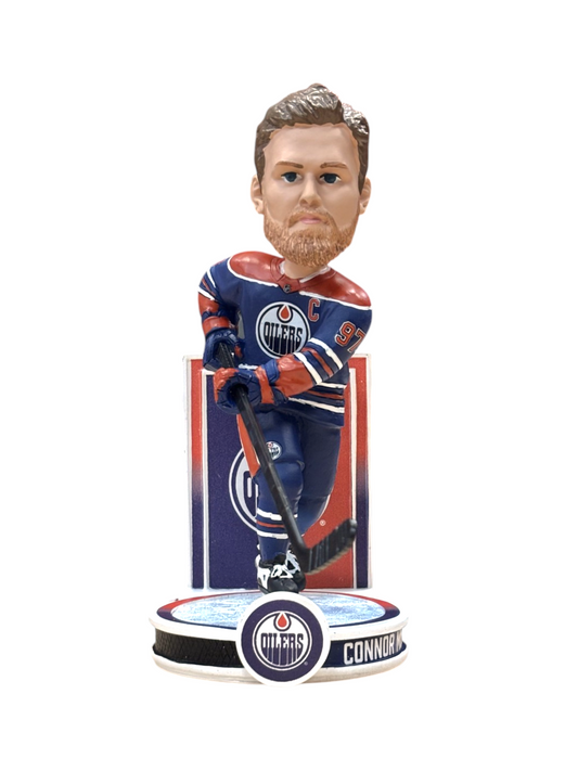 NHL Player Rink Bobble Head Connor McDavid Oilers