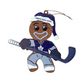 NHL Ornament Gingerbread Man Maple Leafs