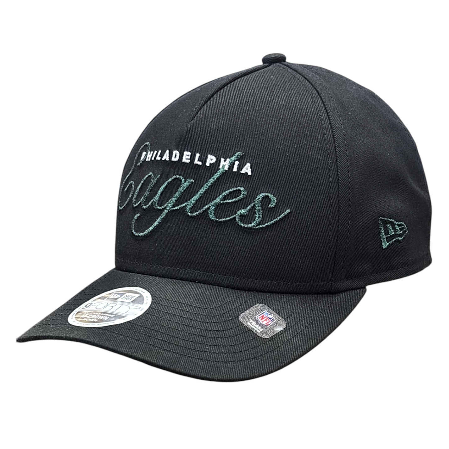 NFL Ladies Hat 940 A-Frame OTC Metallic Eagles