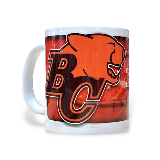 CFL Coffee Mug Subl. 11 Oz C-Handle White Lions