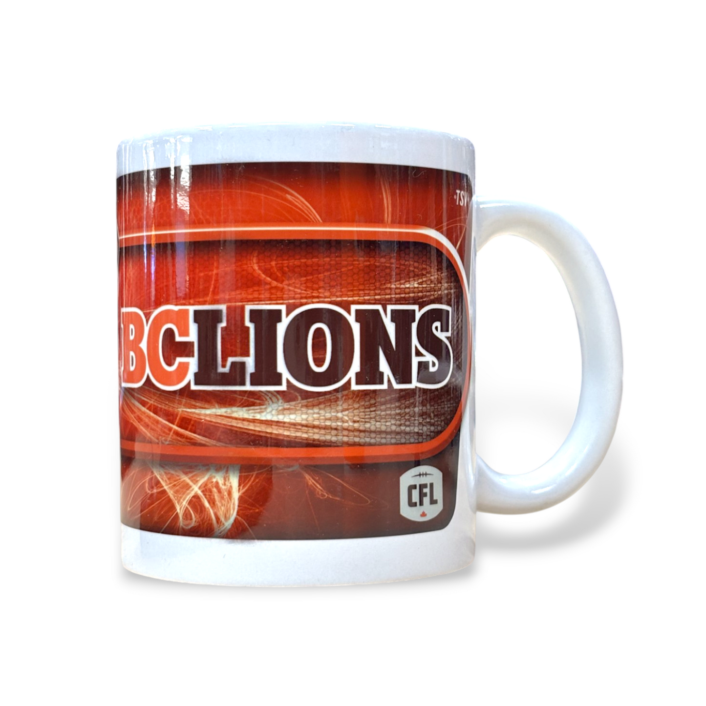 CFL Coffee Mug Subl. 11 Oz C-Handle White Lions