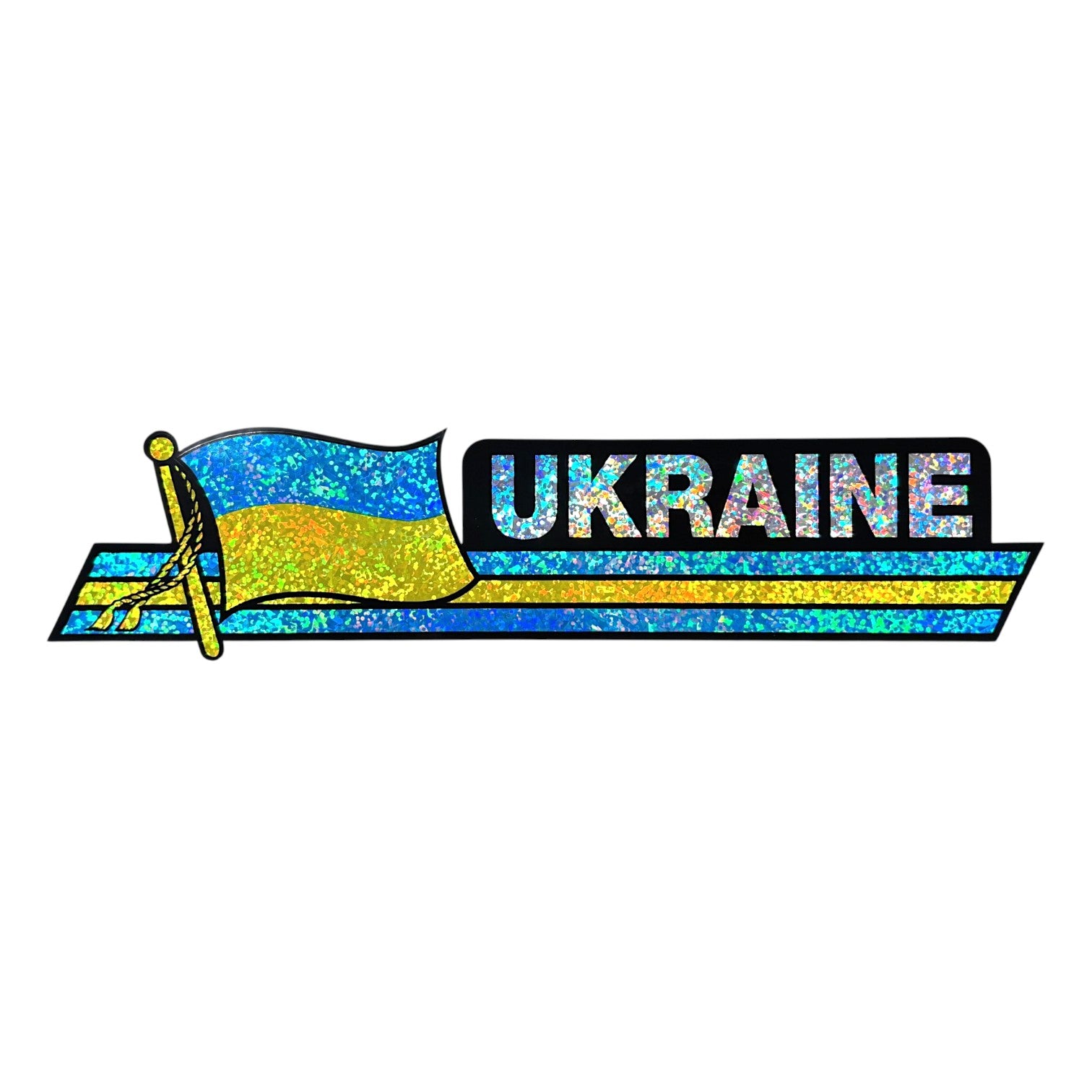 Country Sidekick Bumper Sticker Ukraine
