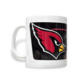 NFL Coffee Mug Subl. 11 Oz C-Handle White Cardinals