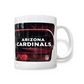 NFL Coffee Mug Subl. 11 Oz C-Handle White Cardinals