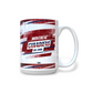 NHL Coffee Mug 15 Oz Sublimated Speed Canadiens
