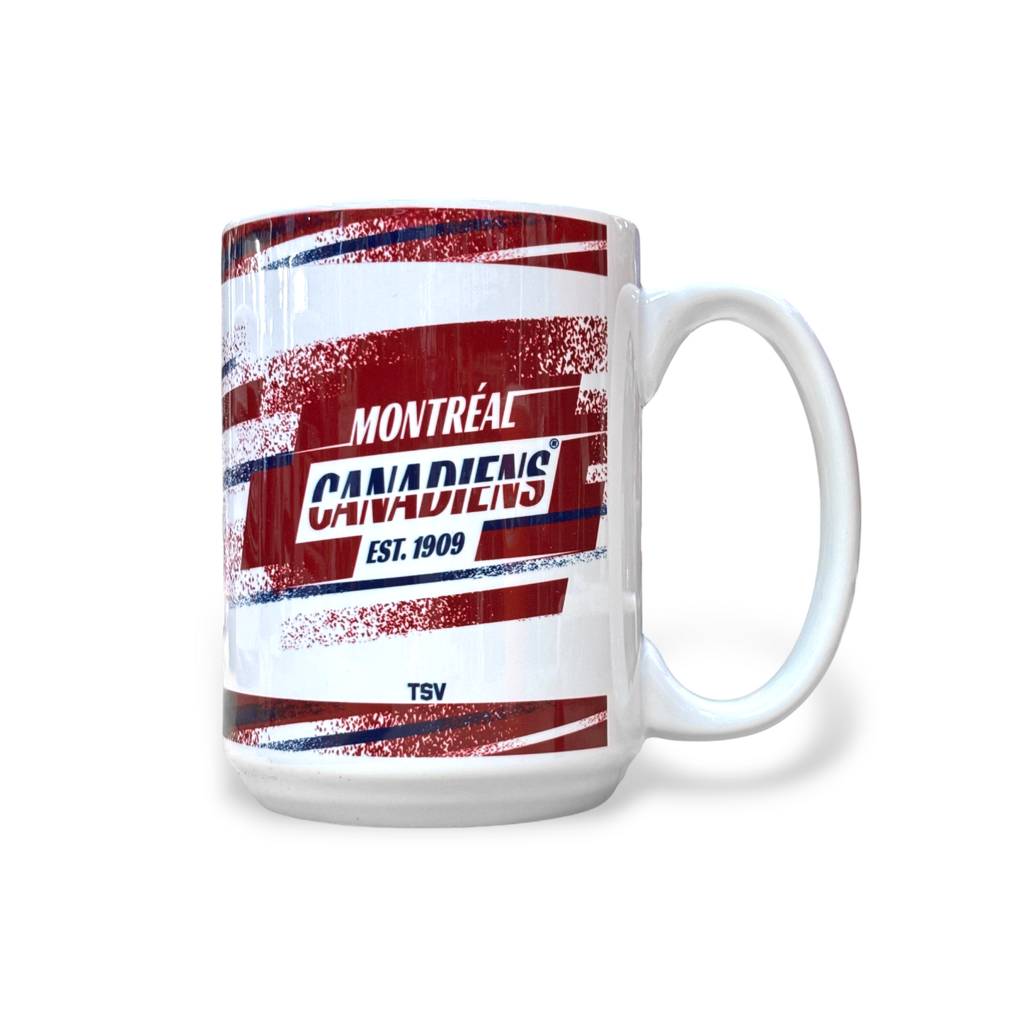 NHL Coffee Mug 15 Oz Sublimated Speed Canadiens
