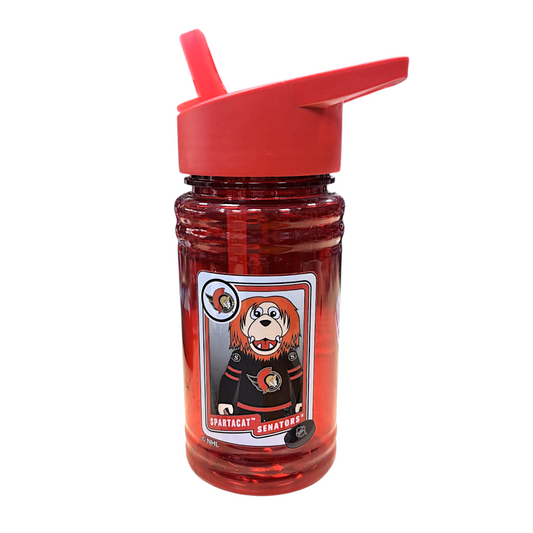 NHL Water Bottle 16oz. Mascot Senators