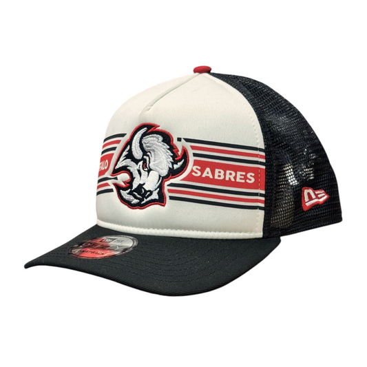 NHL Hat 940 A-Frame Trucker Foam Vintage 1996-2007 Logo Sabres