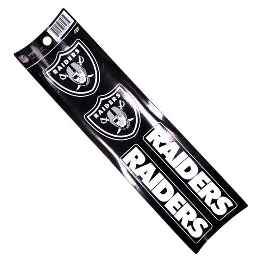 NFL 4Pc Sticker Sheet Raiders