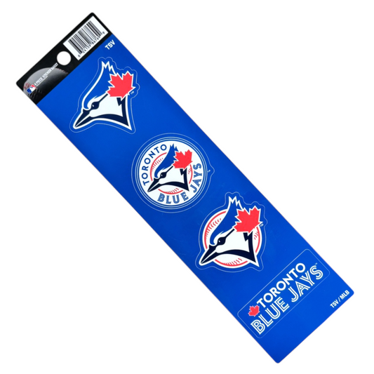 MLB 4Pc Sticker Sheet Blue Jays