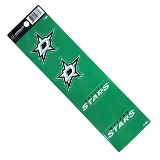 NHL 4Pc Sticker Sheet Stars