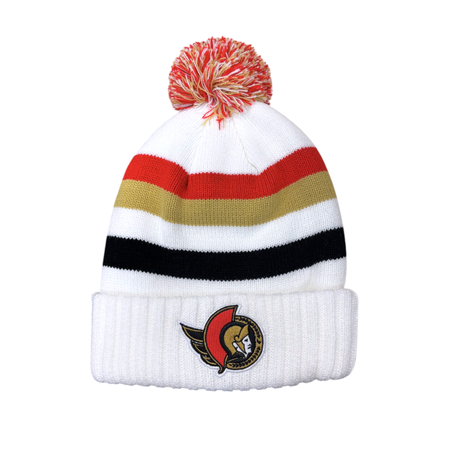 NHL Knit Hat Heavy Pillow Line Senators
