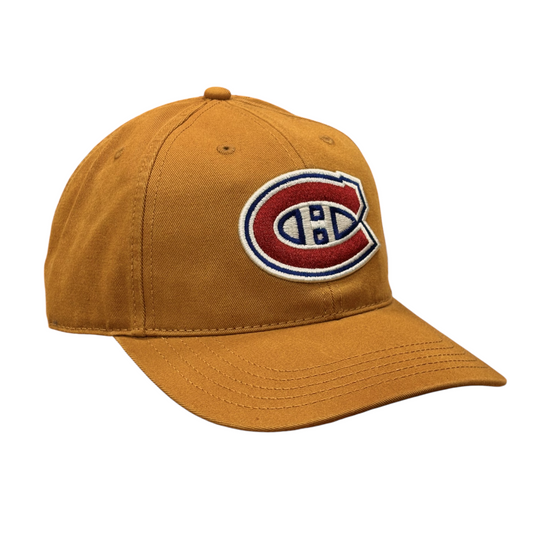NHL Hat Adjustable Hazel Hepcat Washed Twill Canadiens