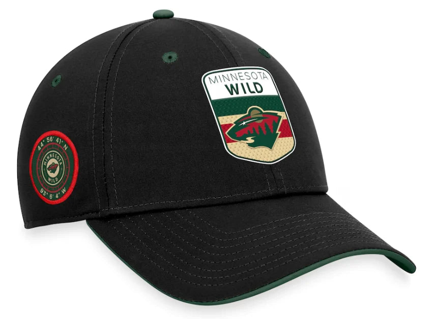 NHL Hat Authentic Structured Stretch Draft 2023 Wild