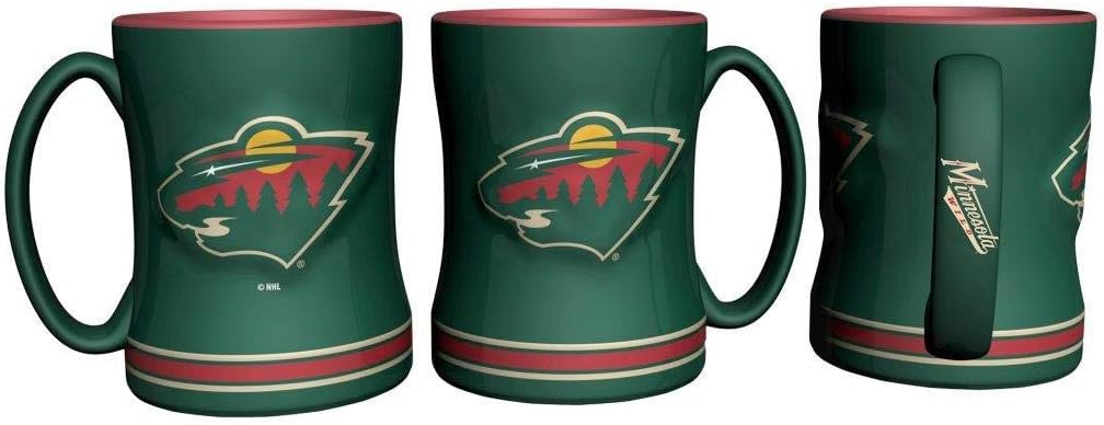 NHL Coffee Mug Sculpted Relief Wild