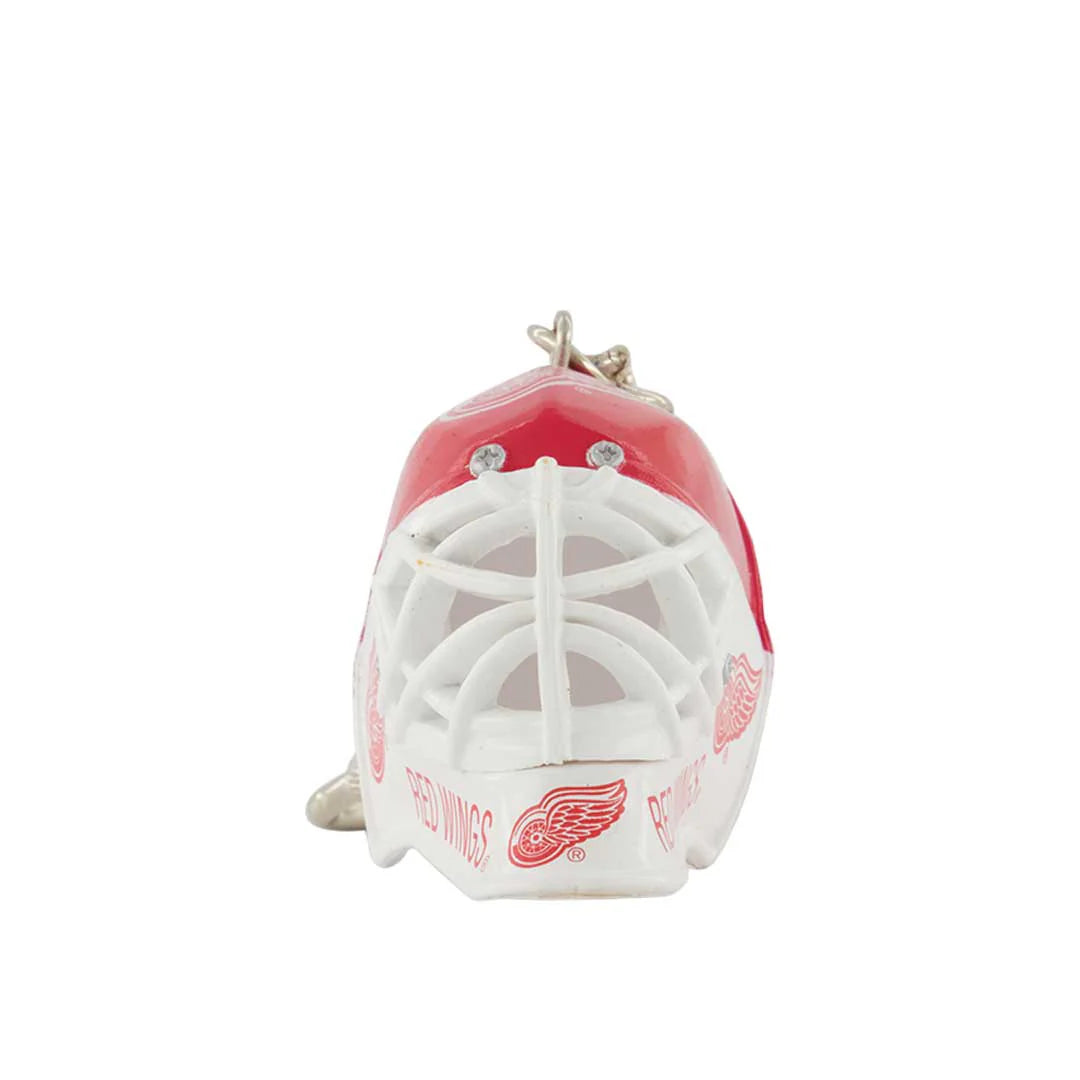 NHL Keychain Goalie Mask Red Wings