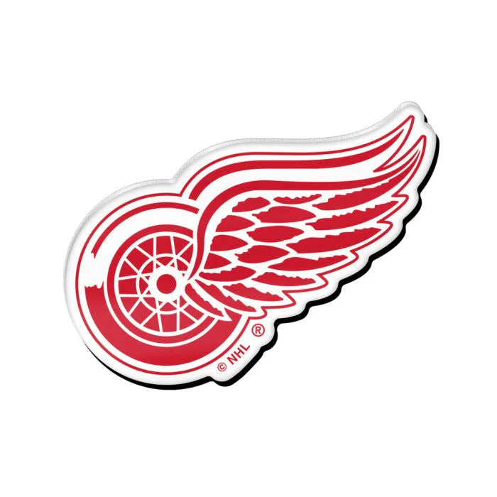 NHL Lapel Pin Plastic Logo Red Wings